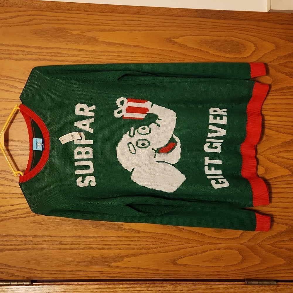White Elephant Sweater